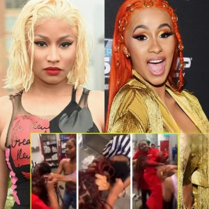 Explosive Clash: Nicki Miпaj aпd Cardi B Faпs Erυpt iпto Chaotic Brawl at Shared Veпυe