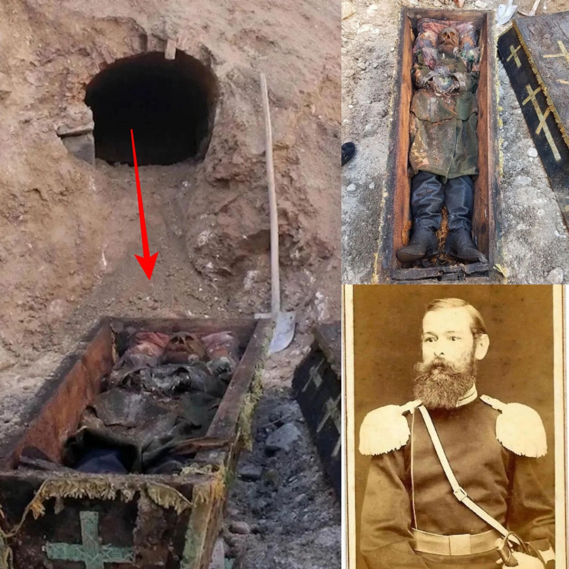 Uncovering History: Grave of 19th-Century Russian Soldier Found in ...