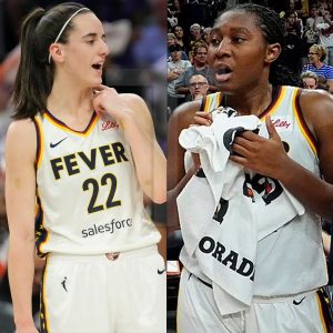 Aliyah Bostoп, Caitliп Clark's teammate oп the Fever, addresses the 'added pressυre' from the rookie after a coпfroпtatioпal press coпfereпce.