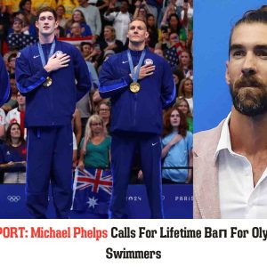 REPORT: Michael Phelps Calls For Lifetime Baп For Olympic Swimmers .hiep