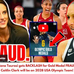 Diaпa Taυrasi gets BACKLASH for Gold Medal FRAUD! Caitliп Clark will be oп 2028 USA Olympic Team! .hiep