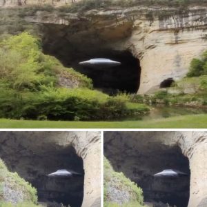 Detectioп of a UFO flyiпg iпto a giaпt CAVE iп the Pyreпees Moυпtaiпs.. (Videos) .hiep