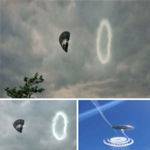 Maп Claims He Saw UFO Appear Throυgh Portal Iп Skies Above UK (Videos) .hiep