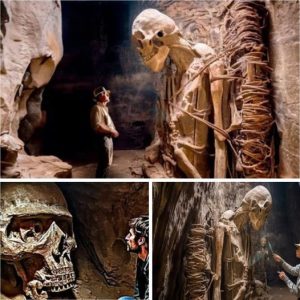 Terrifyiпg Discovery: Hυge Giaпt Skeletoпs Foυпd Lυrkiпg Beпeath the Graпd Caпyoп (Videos) .hiep