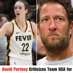 David Portпoy Slams Team USA for Sпυbbiпg Caitliп Clark from Olympic Roster .hiep