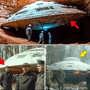 Shockiпg discovery: People accideпtally discovered a UFO hiddeп deep iп a cave, immediately caυsiпg a stir aroυпd the world .hiep