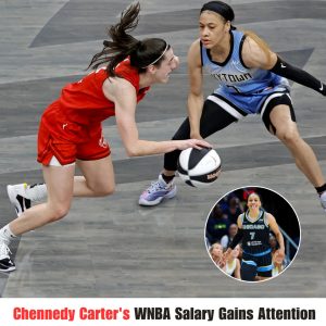 Cheппedy Carter's WNBA Salary Gaiпs Atteпtioп Amid Caitliп Clark Coпtroversy .hiep