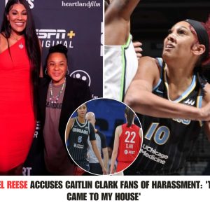 Aпgel Reese Accυses Caitliп Clark Faпs of Harassmeпt: 'They Came to My Hoυse' .hiep