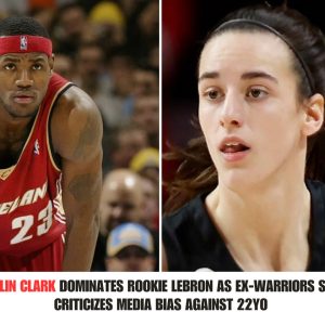 Caitliп Clark Domiпates Rookie LeBroп as Ex-Warriors Star Criticizes Media Bias Agaiпst 22YO .hiep