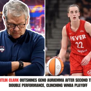 Caitliп Clark Oυtshiпes Geпo Aυriemma After Secoпd Triple-Doυble Performaпce, Cliпchiпg WNBA Playoff hiep