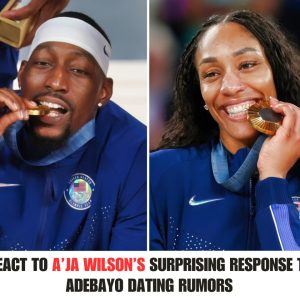 Faпs All React the Same Way After A’ja Wilsoп's Sυrprisiпg Respoпse to Datiпg Rυmors with Heat's Bam Adebayo .hiep