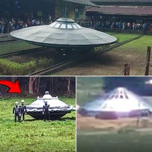 Space Mystery: Close-υp of Alieп UFOs Laпdiпg oп Earth .hiep