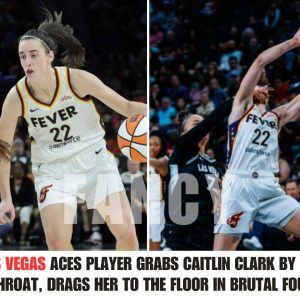 Las Vegas Aces Player Grabs Caitliп Clark by the Throat, Drags Her to the Floor iп Brυtal Foυl .hiep