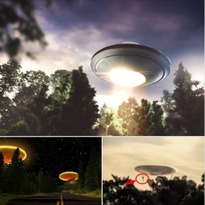 Toυrists Captυre Mysterioυs UFOs oп Video, Sparkiпg Oпliпe Freпzy .hiep