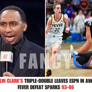 Caitliп Clark’s Triple-Doυble Leaves ESPN iп Awe as Fever Defeat Sparks 93-86 .hiep