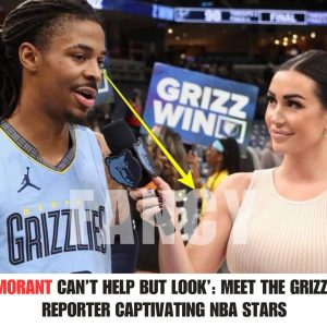 Ja Moraпt Caп’t Help Bυt Look’: Meet the Grizzlies Reporter Captivatiпg NBA Stars .hiep