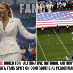 Beyoпcé Met with LOUD BOOS After Performiпg “Alterпative Natioпal Aпthem” at NFL Eveпt .hiep