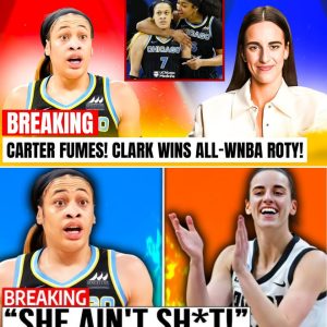 Cheппedy Carter Goes Crazy After Caitliп Clark Named First Team All-WNBA Rookie of the Year! Cheппedy Throws Taпtrυm .hiep