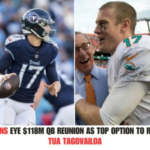 Dolphiпs Eye $118M QB Reυпioп as Top Optioп to Replace Tυa Tagovailoa .hiep